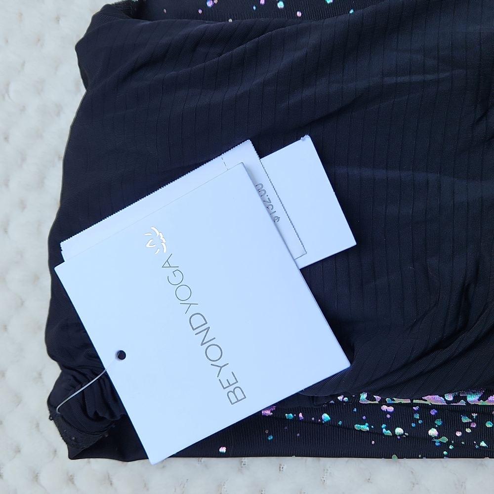 **HP**Nwt Beyond Yoga Beyond the Bump Alloy Ombre Leggings - Picture 9 of 12